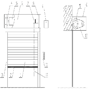 防火卷簾門構成部件(圖1) 防火卷簾門結構示意圖.png